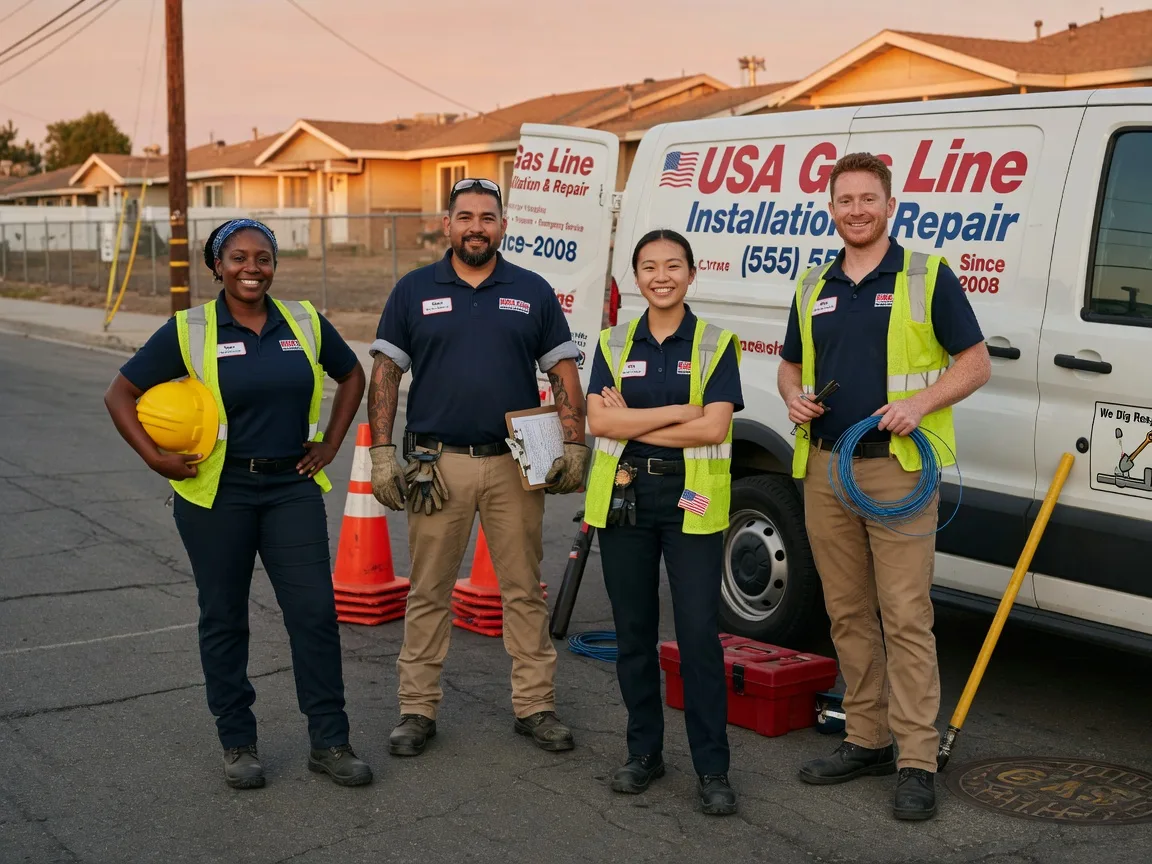 Gas Line Installation company in Central, IN